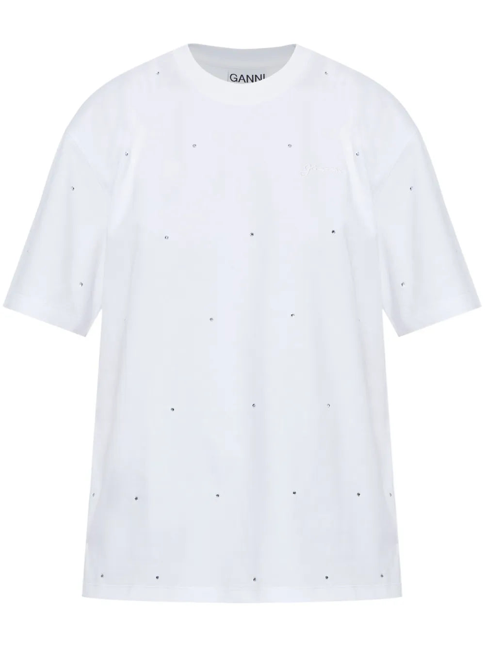 Crystal-Embellished T-Shirt