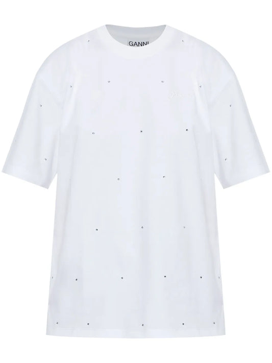 Crystal-Embellished T-Shirt
