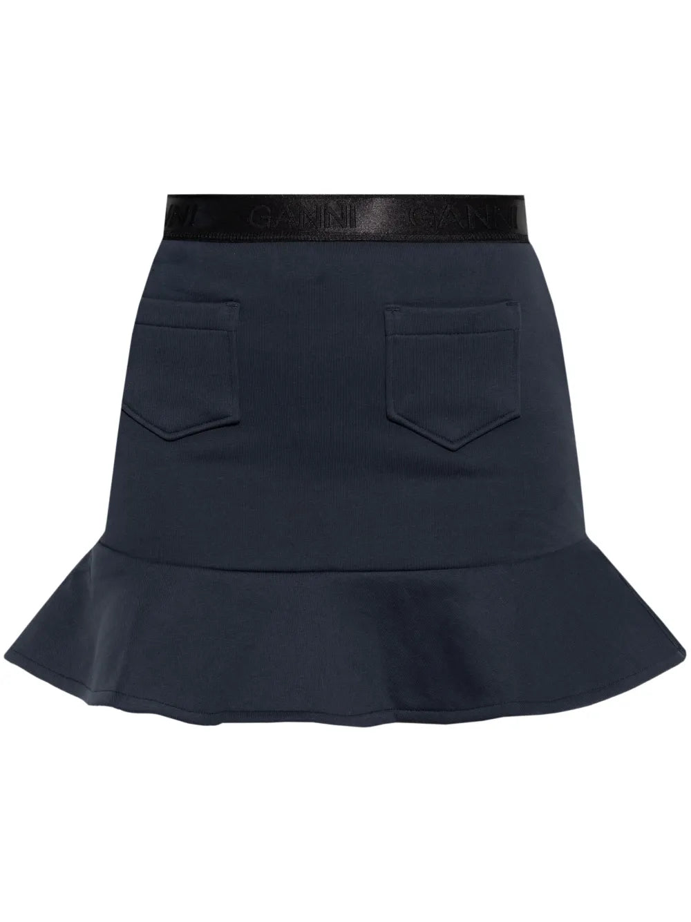 Flared-Hem Mini Skirt