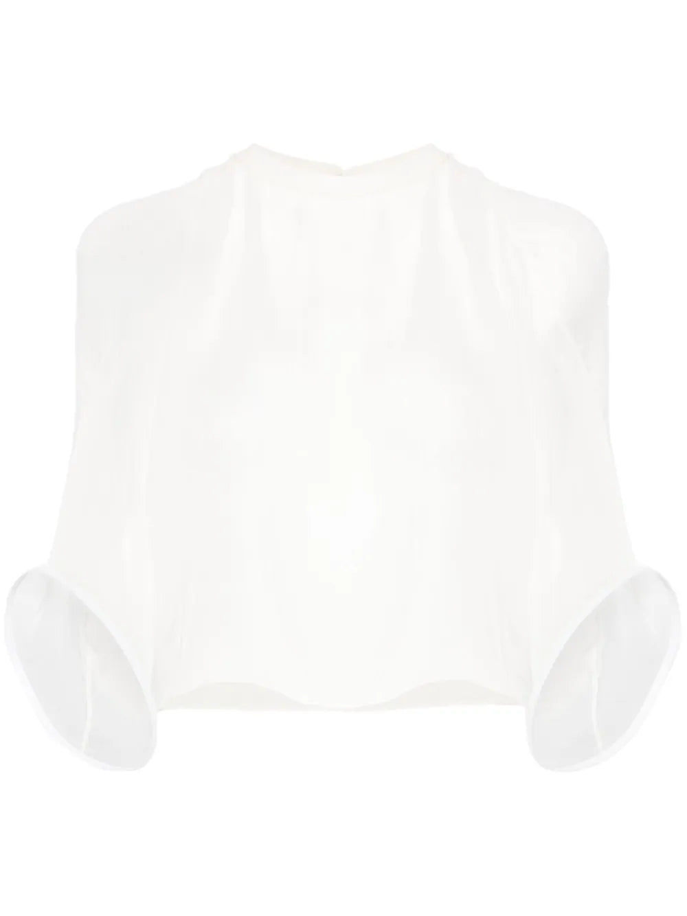 Structured-Cuffs Blouse