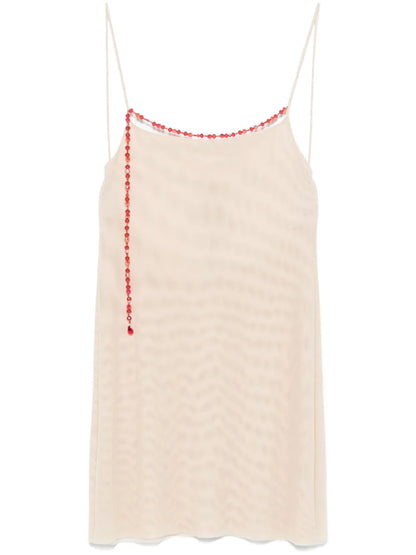 Mesh Mini Dress