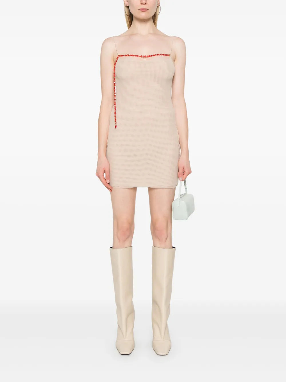 Mesh Mini Dress