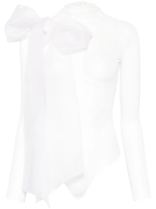 Bow-Detail Bodysuit