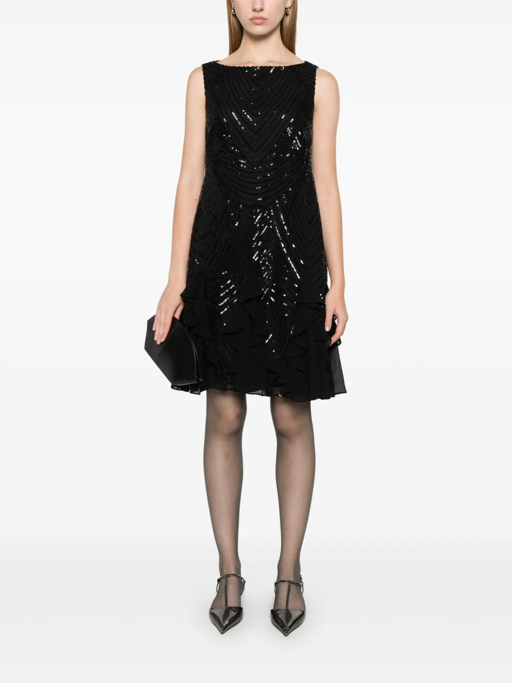 Sequined Mini Dress