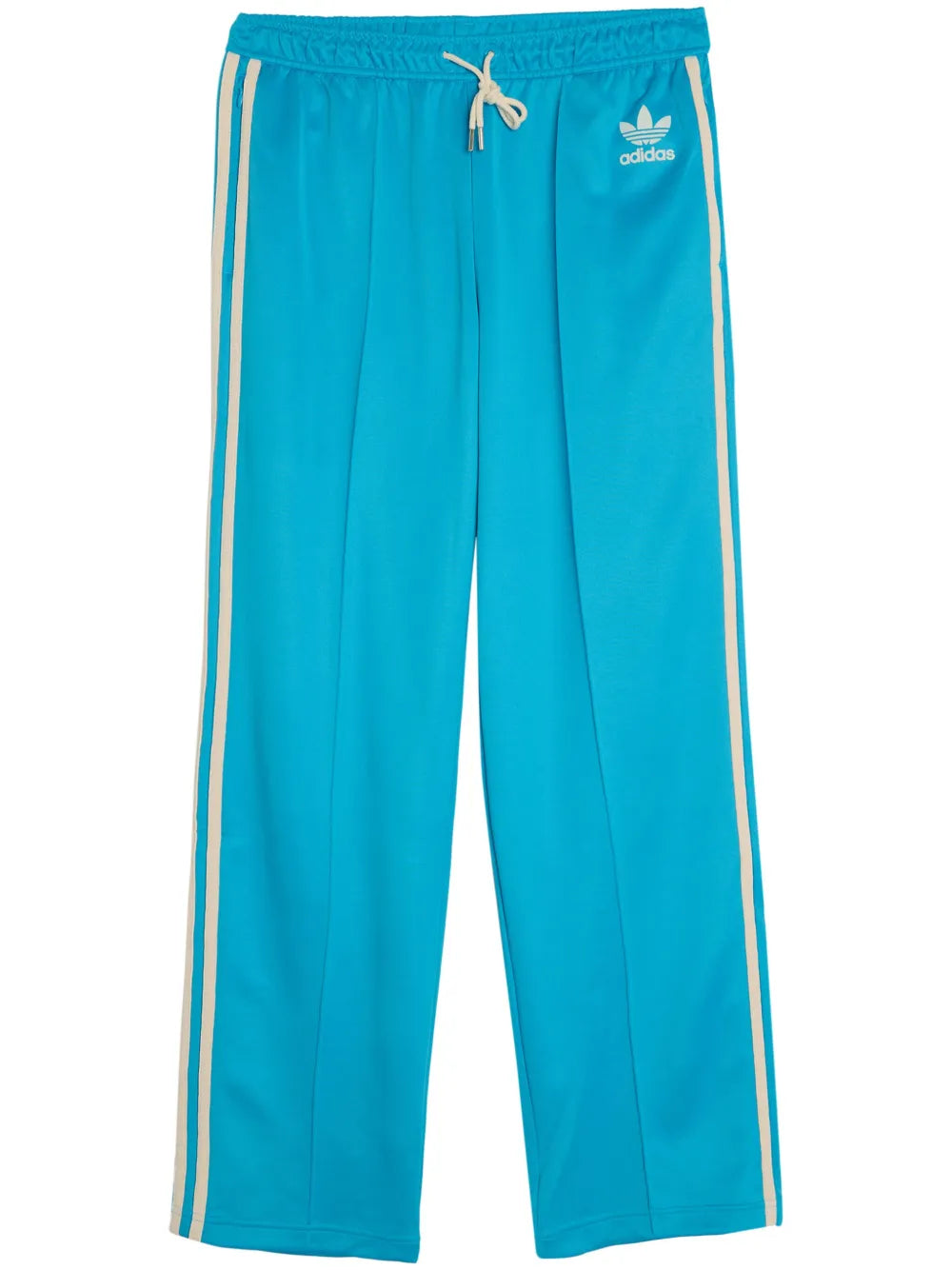 Flocked-Trefoil Logo Track Pants
