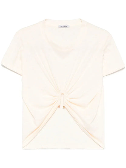 Ring-Detail T-Shirt