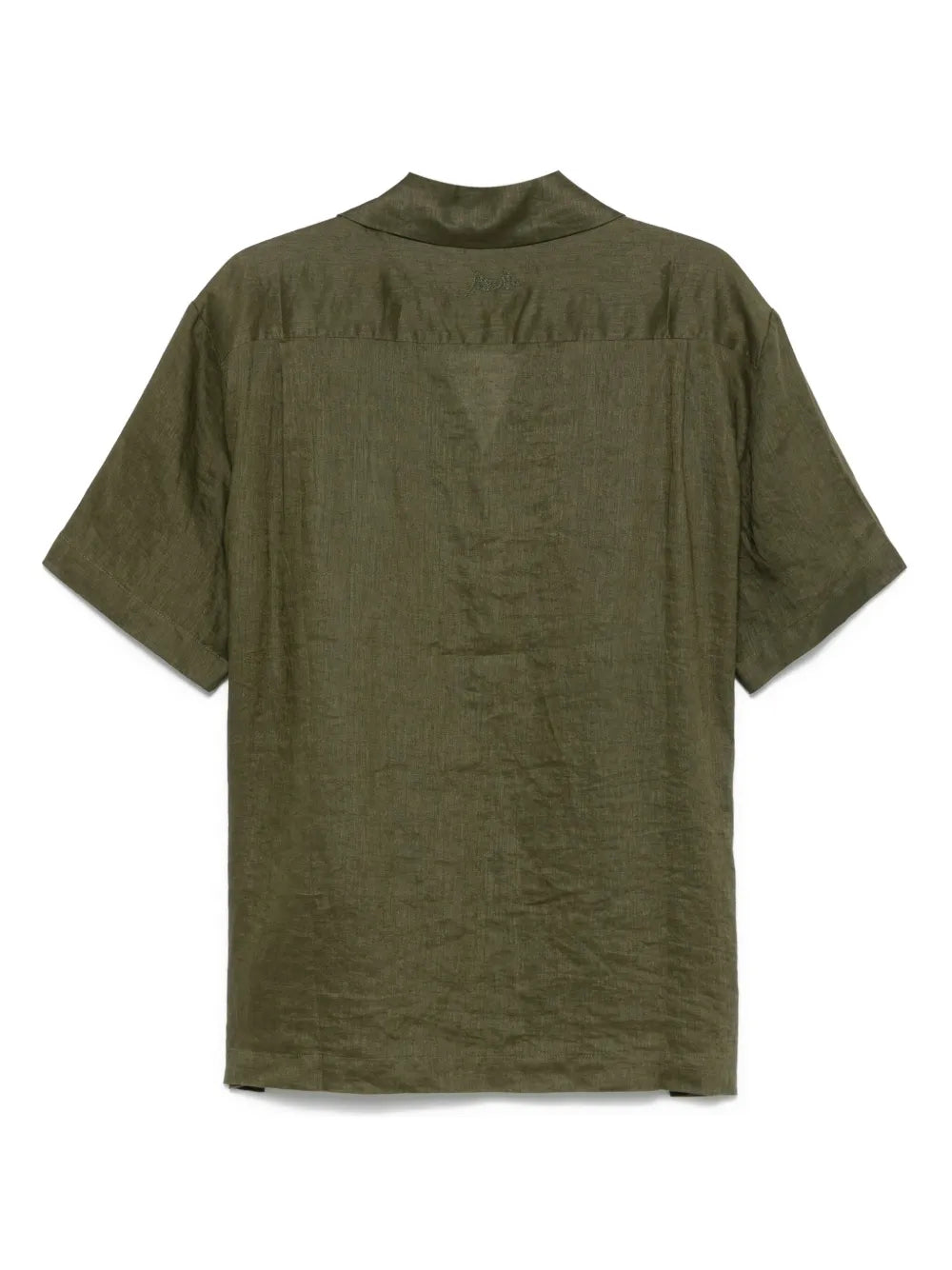 Guipure Lace-Panel Shirt