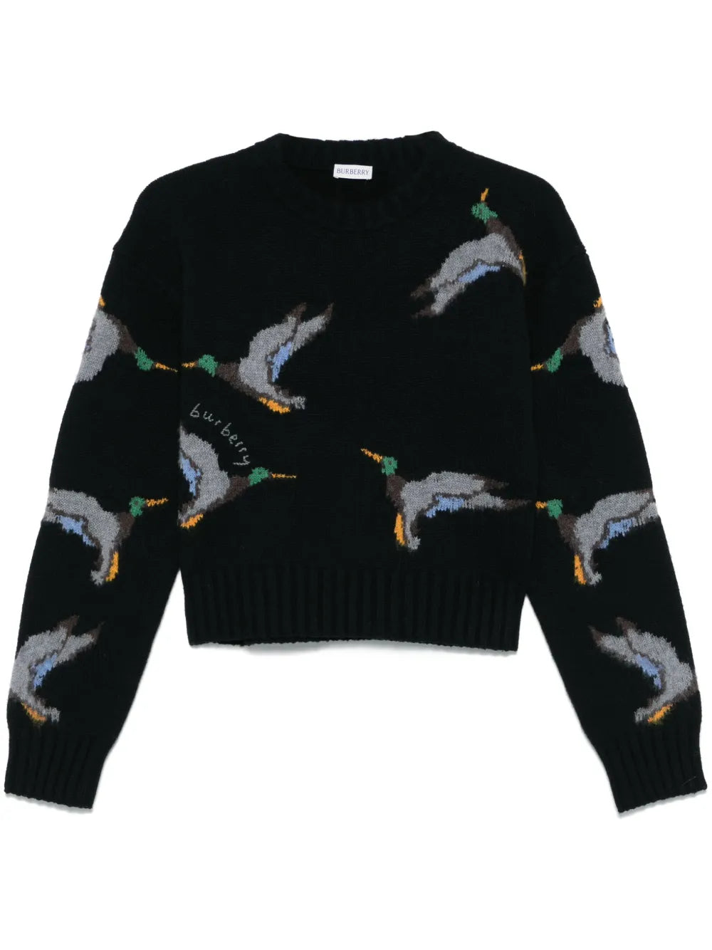 Duck-Jacquard Sweater