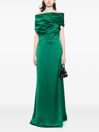 Off-The-Shoulder Corset Dress