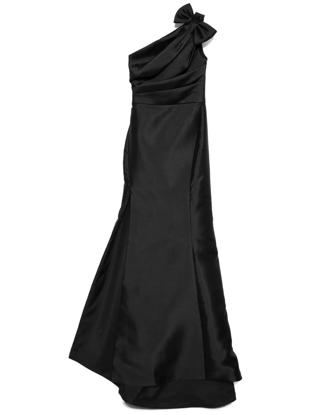 Mikado Draped Bodice Gown