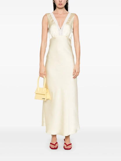 Satin Midi Dress