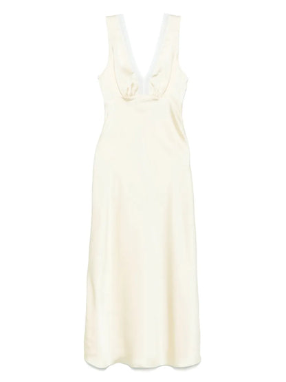 Satin Midi Dress