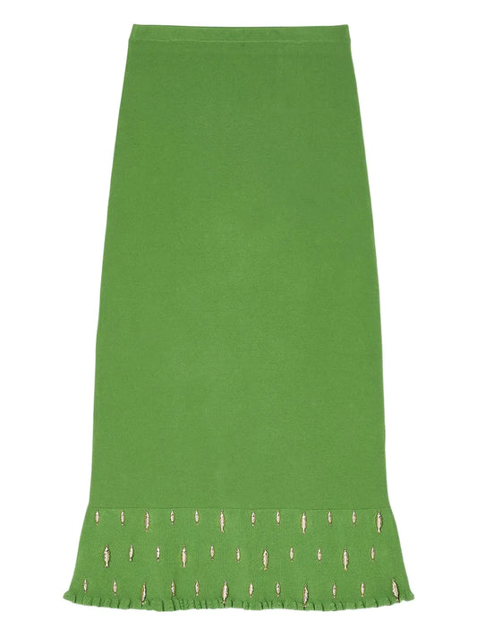 Knitted Maxi Skirt