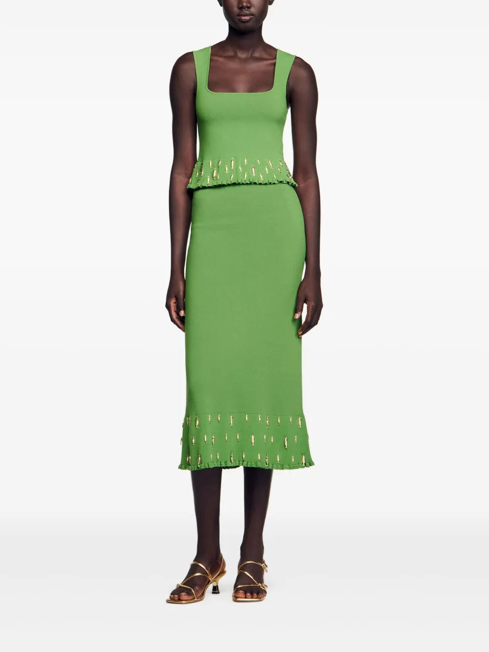 Knitted Maxi Skirt