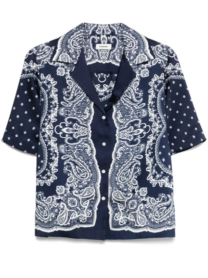 Paisley-Print Shirt