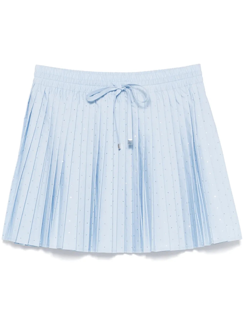 Rhinestone-Embellished Mini Skirt