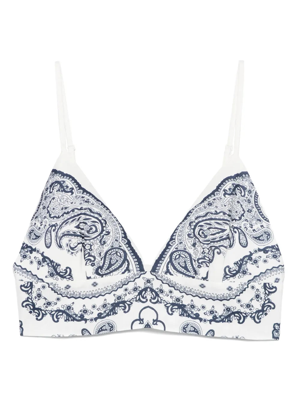 Paisley-Print Top