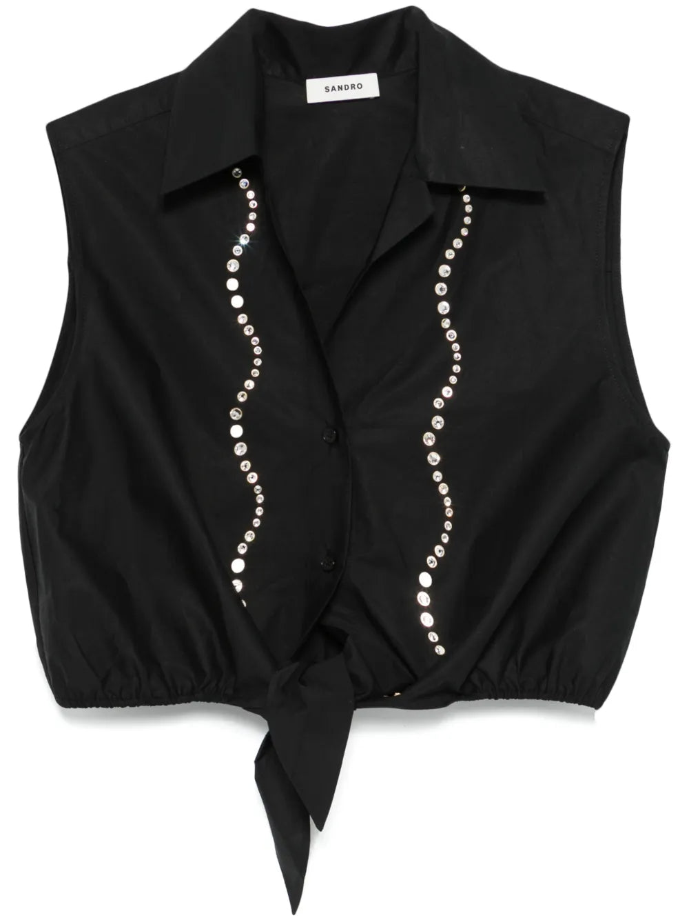 Crystal-Embellished Top