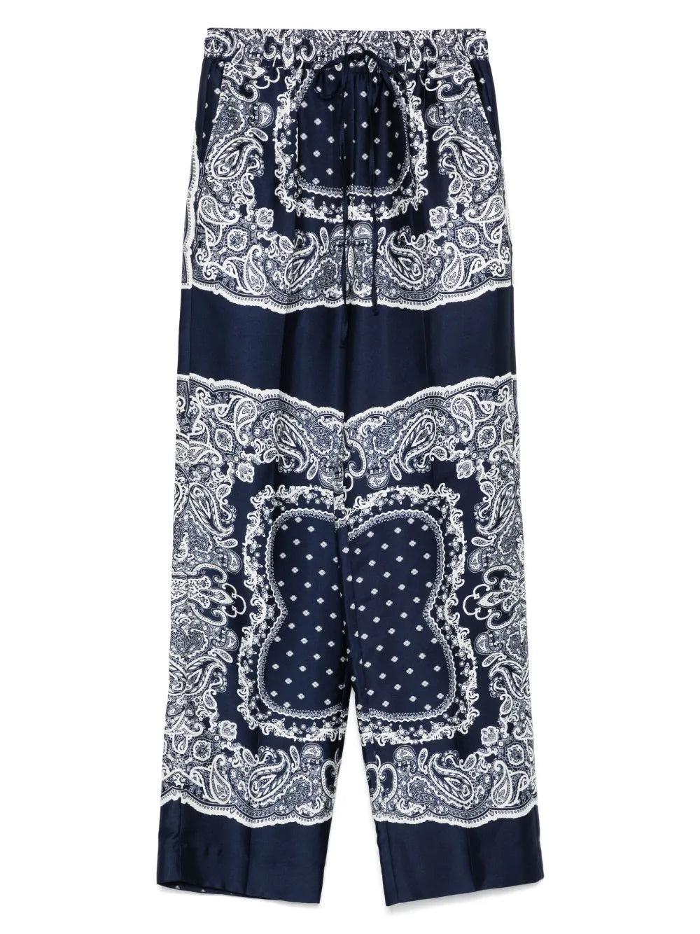 Paisley-Print Trousers