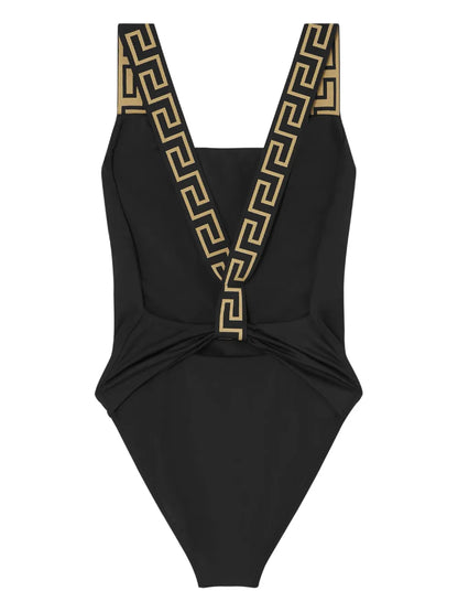 Greca Border Swimsuit