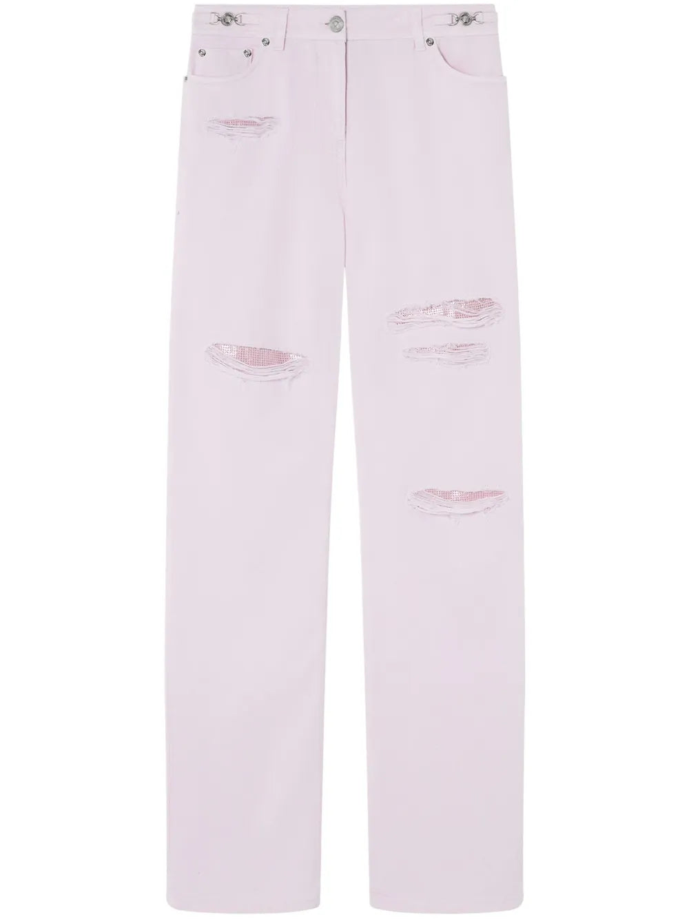 Medusa '95 Metal Mesh Boyfriend Jeans