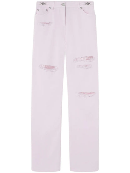 Medusa '95 Metal Mesh Boyfriend Jeans