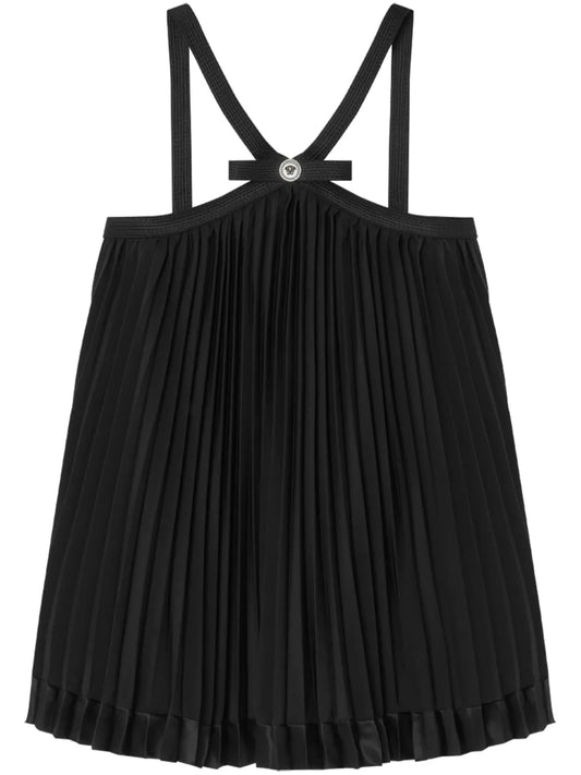 Halterneck Pleated Top