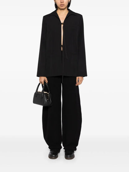 Knitted Tapered Trousers