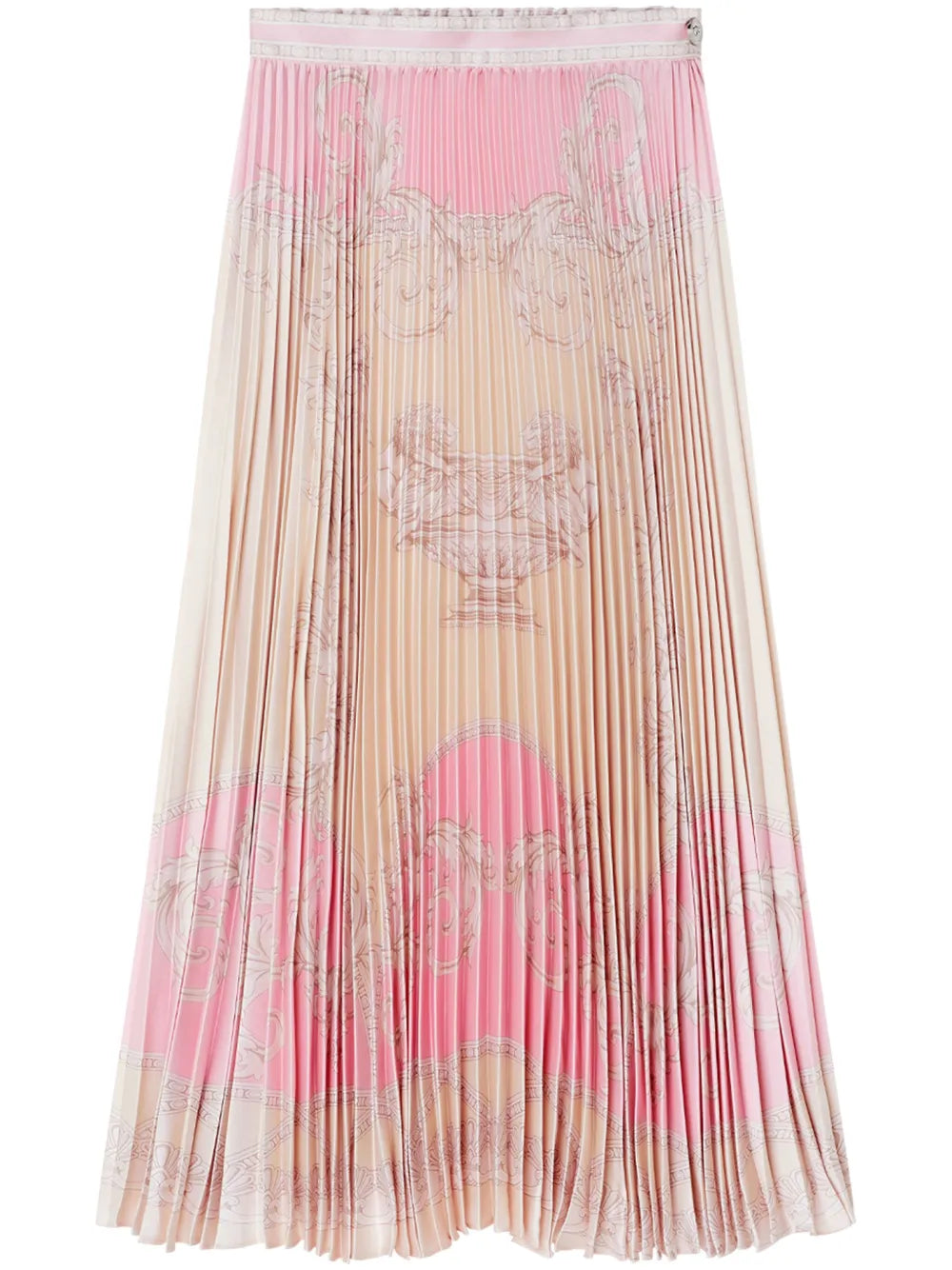 La Coupe Des Dieux Pleated Midi Skirt