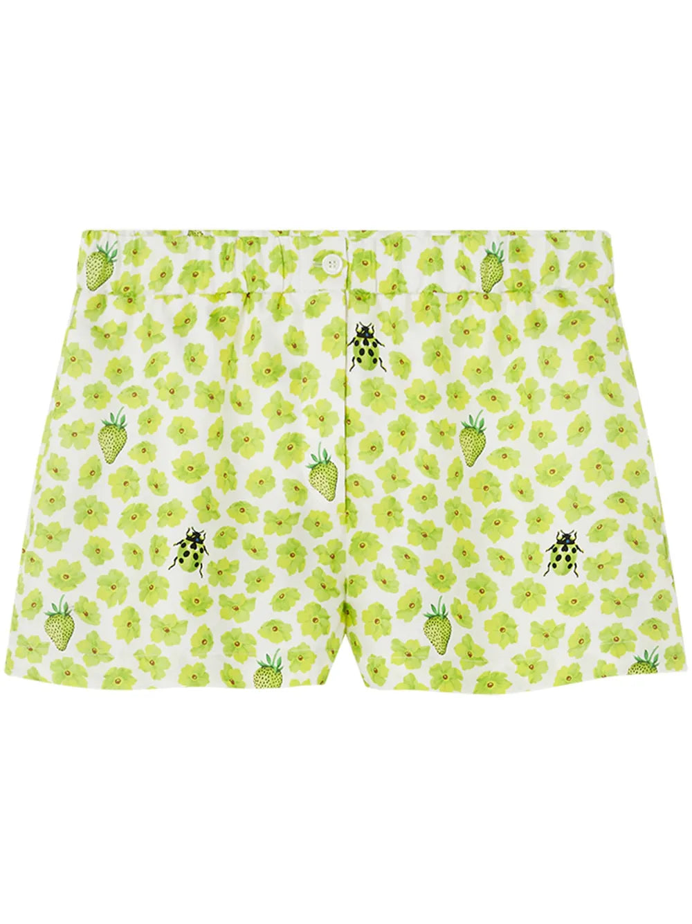 Strawberry Garden Silk Boxer Sorts