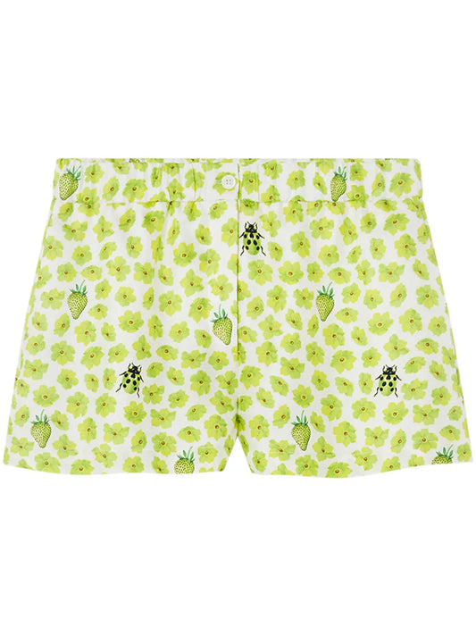 Strawberry Garden Silk Boxer Sorts