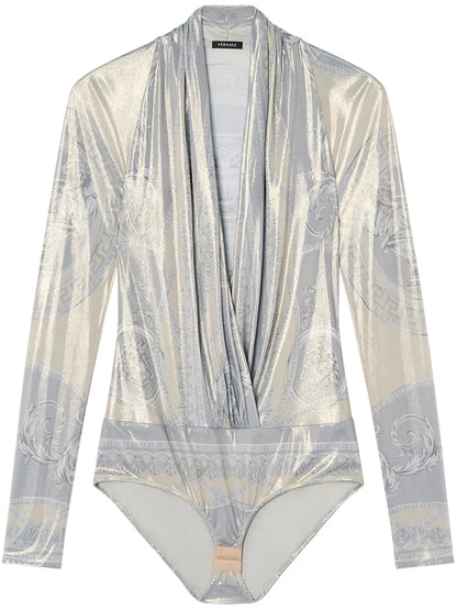La Coupe Des Dieux Draped Bodysuit