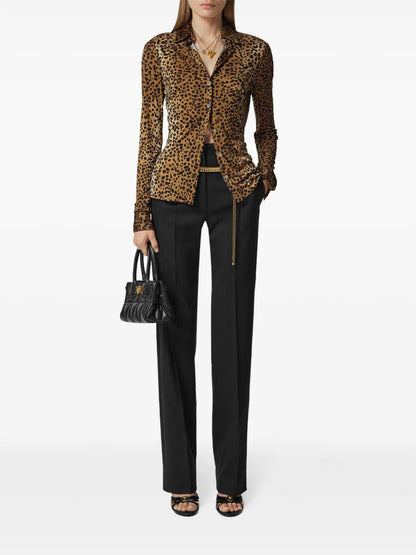 Leopard-Print Shirt