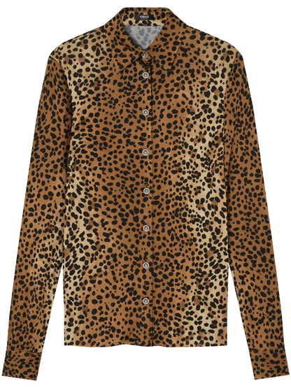 Leopard-Print Shirt