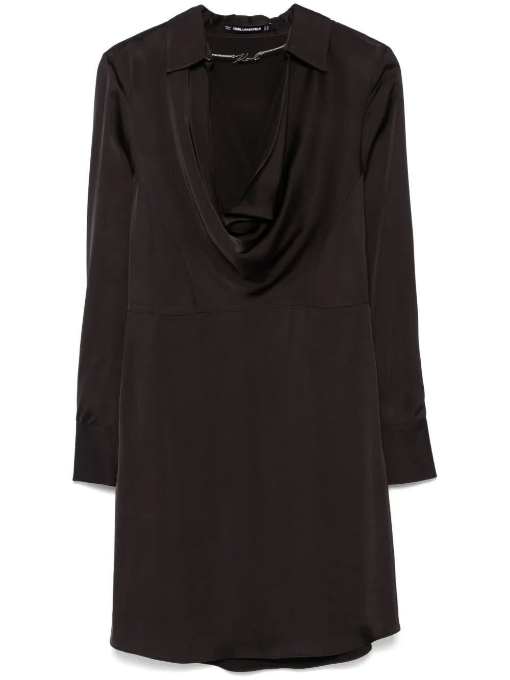 Logo-Chain Detailed Mini Dress