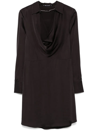 Logo-Chain Detailed Mini Dress