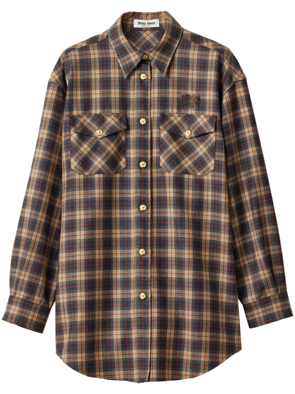 Tartan Wool Shirt