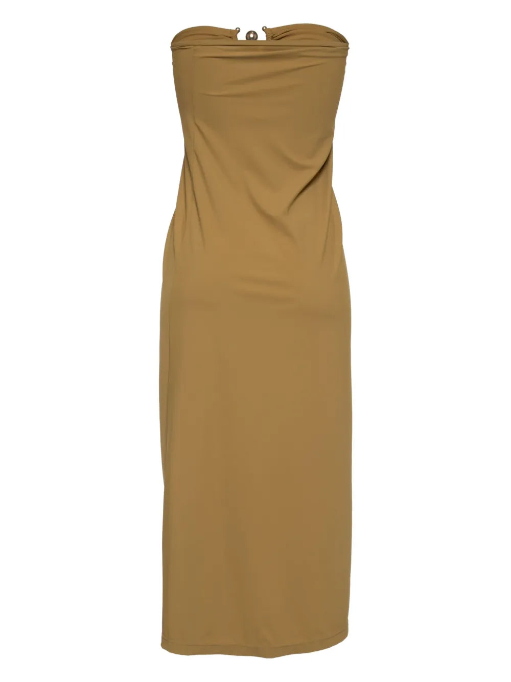 Ruched Orbit Split Dress