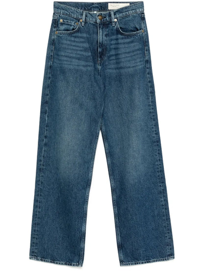 Shea High-Wise Straight-Leg Jeans