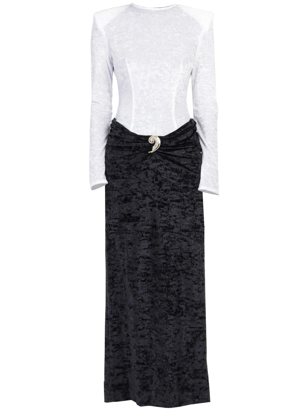 Bi-Colour Maxi Dress