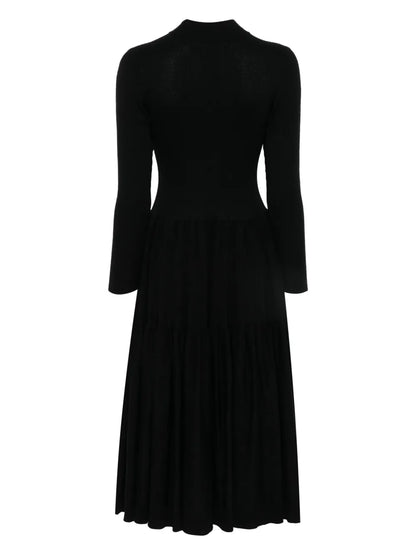 Pleated Maxi Dress