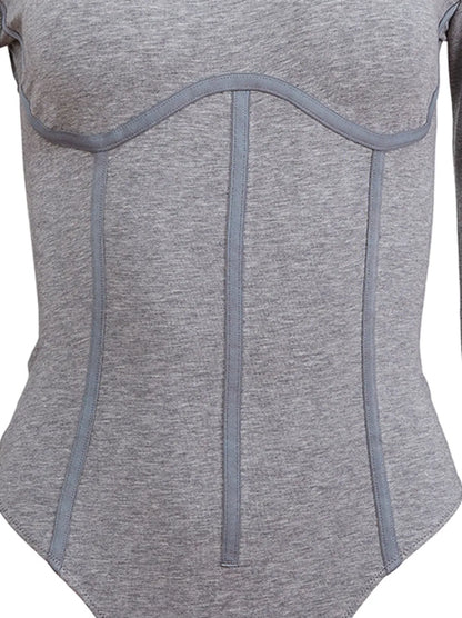 Panelled Bodysuit