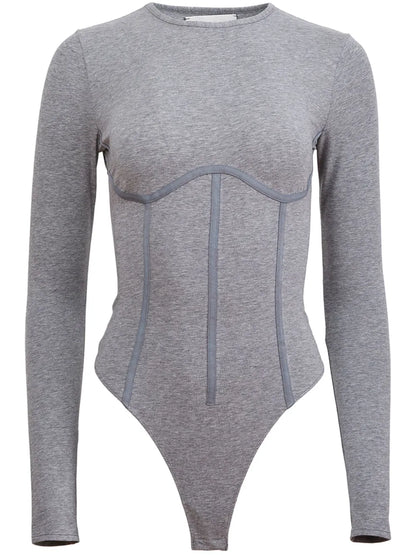 Panelled Bodysuit