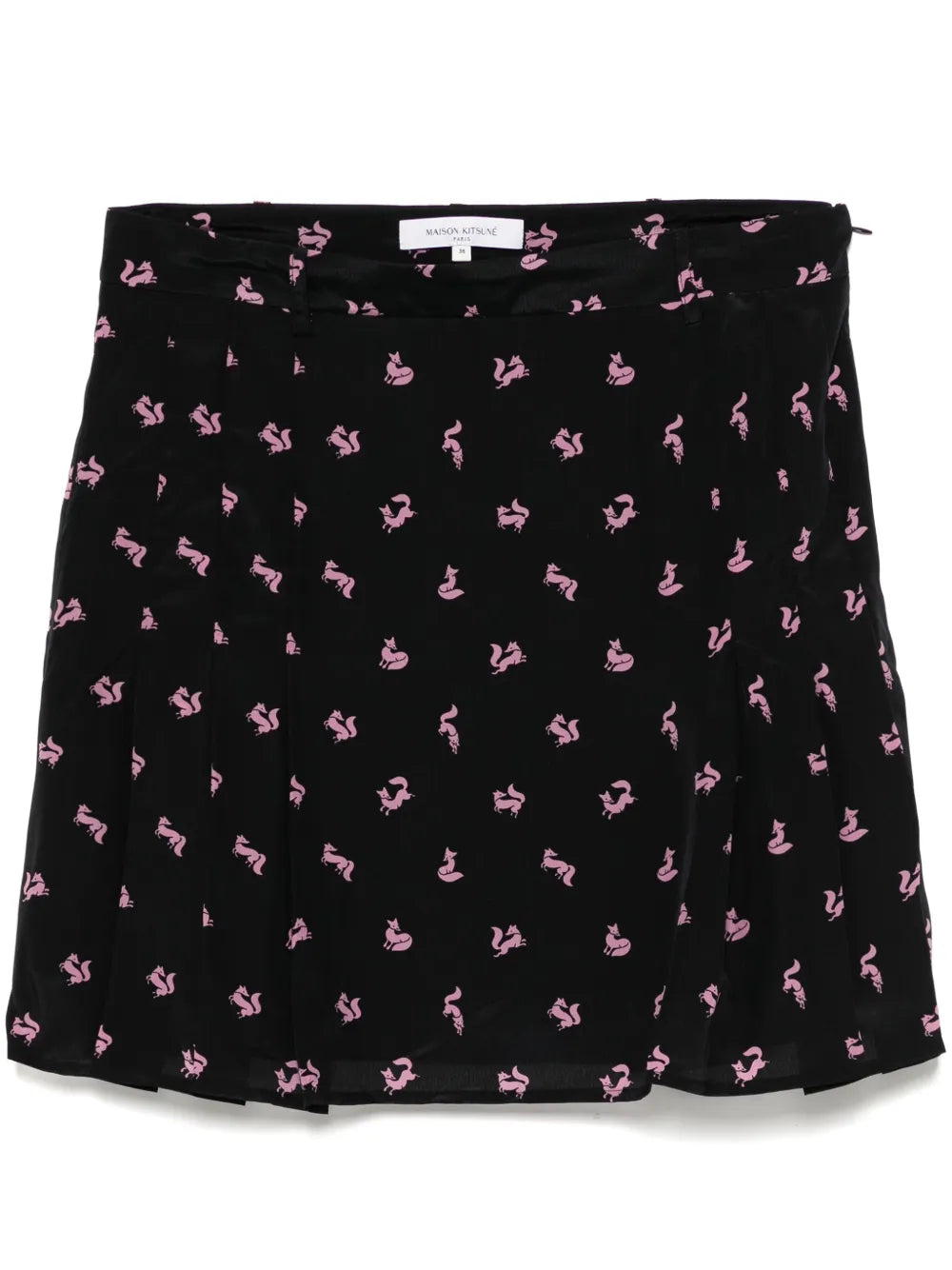 Pleated Mini Skirt