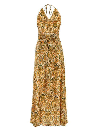 Rosy Maxi Dress
