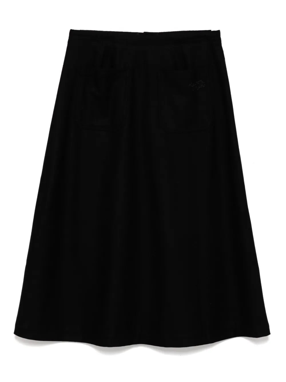 Snaps Midi Skirt