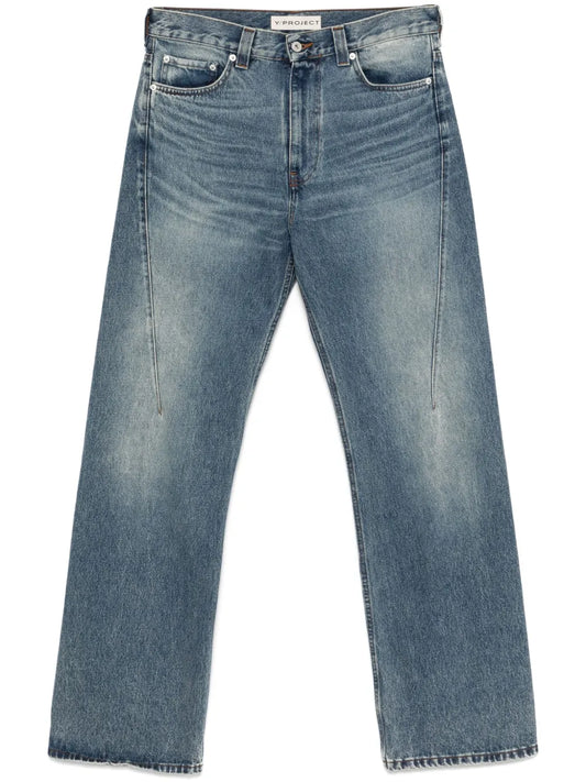 Dart-Detail Jeans
