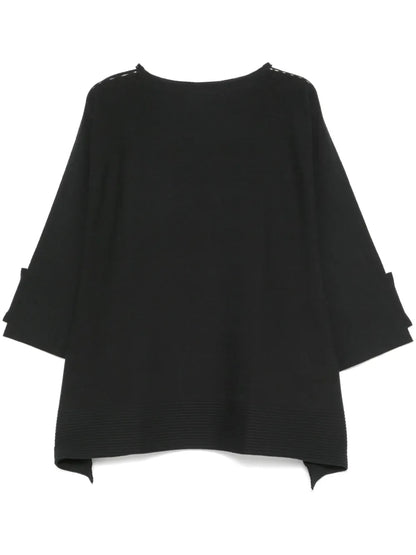 Square Rib Ap Sweater