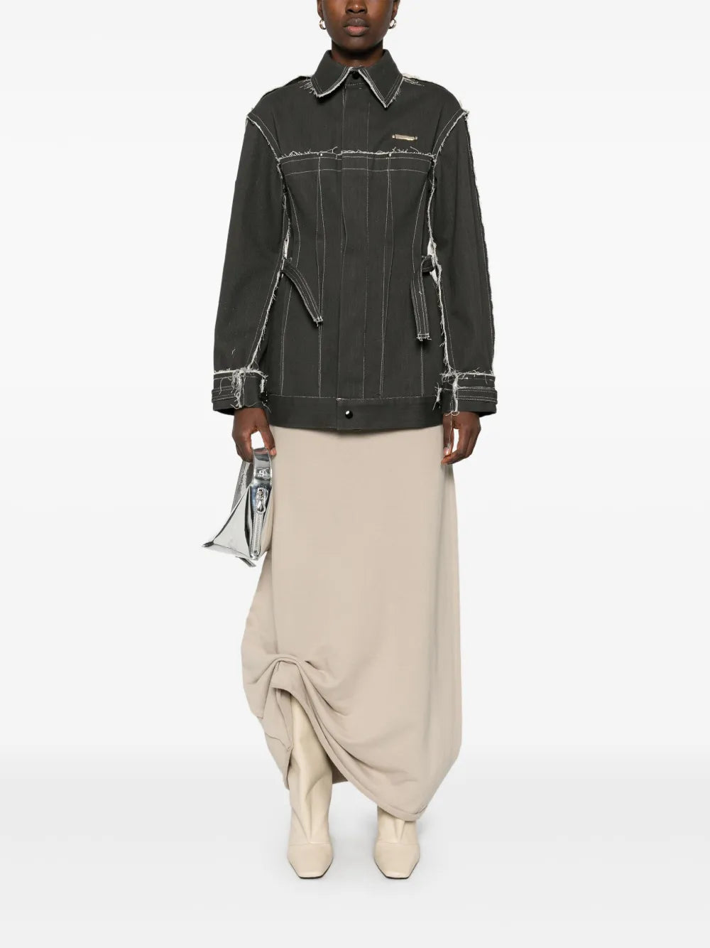 Darted Denim Jacket