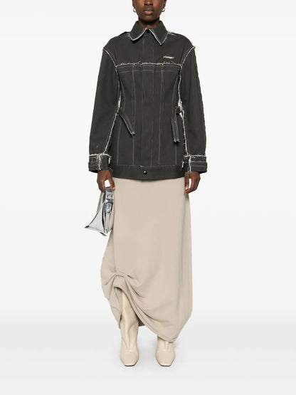 Darted Denim Jacket